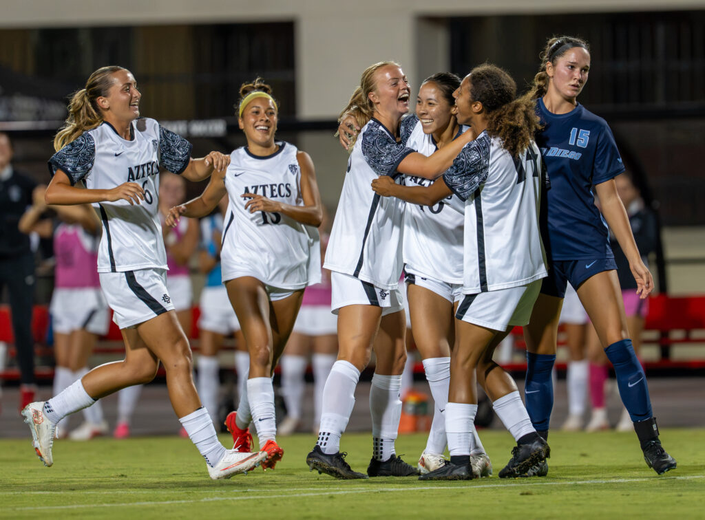 DSC01585-1024x756 Aztecs Take Down Crosstown Rival USD, 3-1, in Final Tune-Up Before Pac-12 Debut